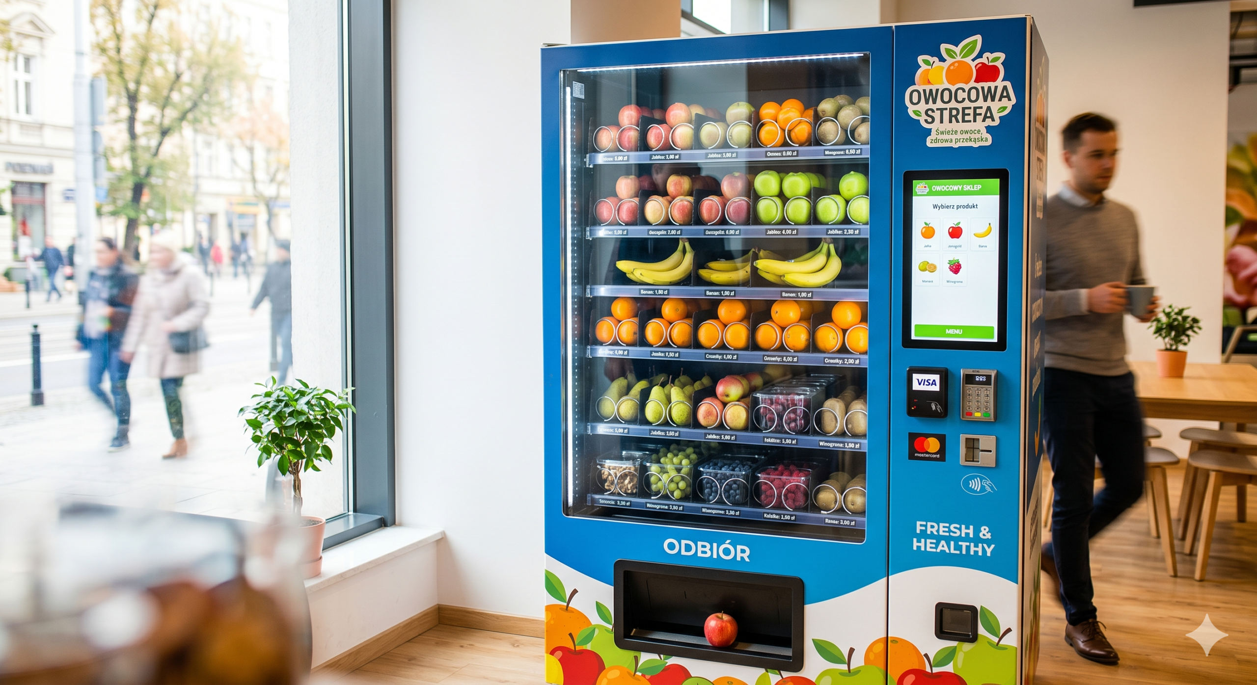 Nowoczesne technologie w miejscu pracy Jak automaty vendingowe zmieniają naszą codzienność