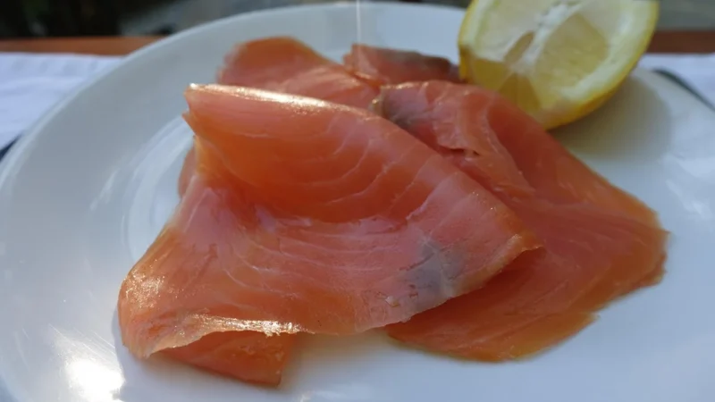 Biomare Suempol Łosoś Wędzony Na Zimno Plastry 100G Bio