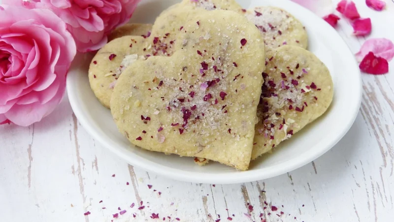 Raabauer Eisvogel Organiczny Cukier Kwiatów Róż 80G